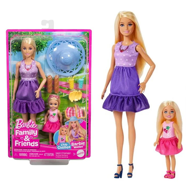 عروسک باربی مالیبو مدل Clothes and Accessories کد JBF43