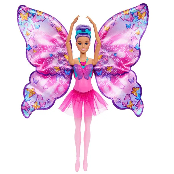 عروسک باربی مدل Butterfly Dancer Doll کد HXJ10