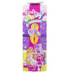 عروسک باربی مدل Papusa Party Unboxed Reveal Blonda کد JFG70