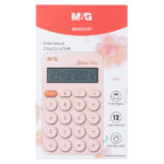 ماشین حساب هلویی پاستلی ام جی کد ADG981G7