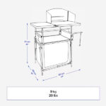 کابینت آشپزخانه کمپینگ تاشو کچوا