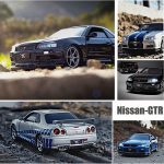 ماکت ماشین فلزی مدل  Nissan Skyline GTR R34