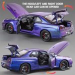 ماکت ماشین فلزی مدل  Nissan Skyline GTR R34