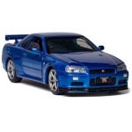 ماکت ماشین فلزی مدل  Nissan Skyline GTR R34