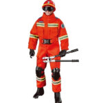 اکشن فیگور juyan toys مدل آتشنشان