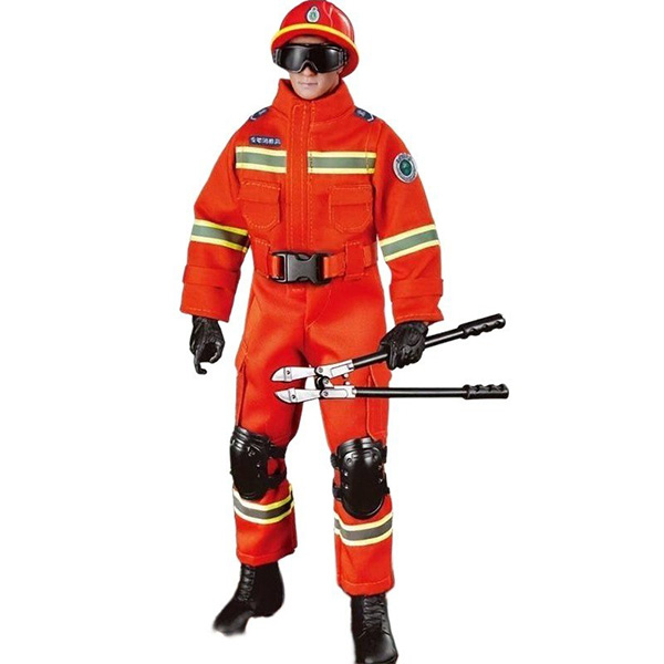 اکشن فیگور juyan toys مدل آتشنشان