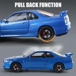 ماکت ماشین فلزی مدل  Nissan Skyline GTR R34