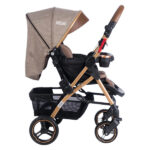 کالسکه کودک Tommybaby مدل Tornado Travel System رنگ قهوه ای