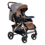 کالسکه کودک Tommybaby مدل Tornado Travel System رنگ طوسی