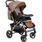 کالسکه کودک Tommybaby مدل Tornado Travel System رنگ قهوه ای