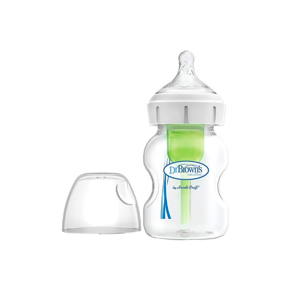 شیشه شیر نوزاد 150 میلی لیتر دکتر براونز مدل options+ Anti-colic