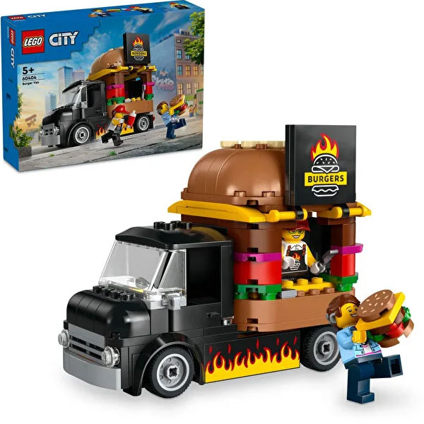 لگو سری سیتی مدل Burger Truck کد 60404