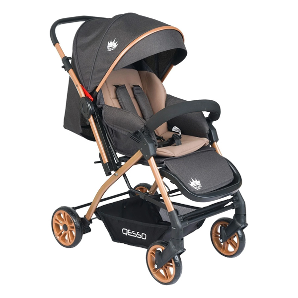 کالسکه دو طرفه QESSO Baby مدل Aqua کد 01 کالسکه دو طرفه QESSO Baby مدل Aqua کد 01