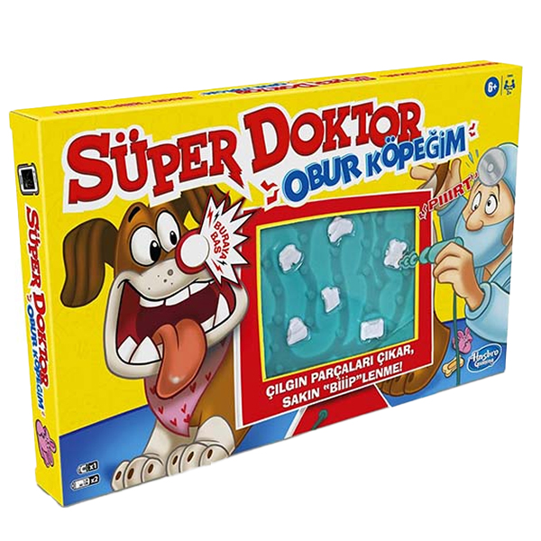 بازی فکری هاسبرو مدل Super Doctor My Gluttonous Dog کد E9694