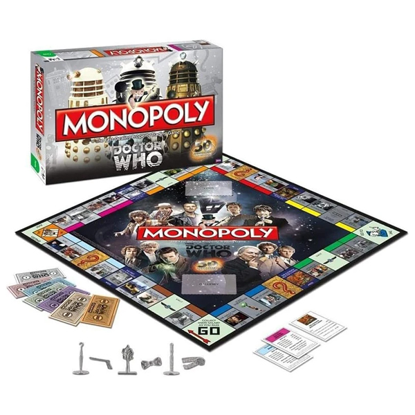 بازی فکری مونوپولی دکتر هوو Monopoly Doctor Who Edition