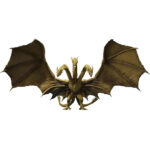 اکشن فیگور دشمن گودزیلا اژدهای 3 سر گیدورا Monsters King Ghidorah