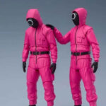 اکشن فیگور اورجینال اسکویید گیم سری Masked Manager Squid Game