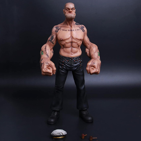 فیگور اورجینال ملوان زبل Popeye مدل TATTOO BODY