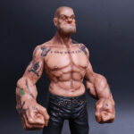 فیگور اورجینال ملوان زبل Popeye مدل TATTOO BODY