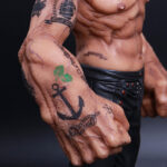 فیگور اورجینال ملوان زبل Popeye مدل TATTOO BODY