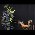 اکشن فیگور الین بیگانه مدل Alien Xenomorph Head Damage برند نکا کد MH