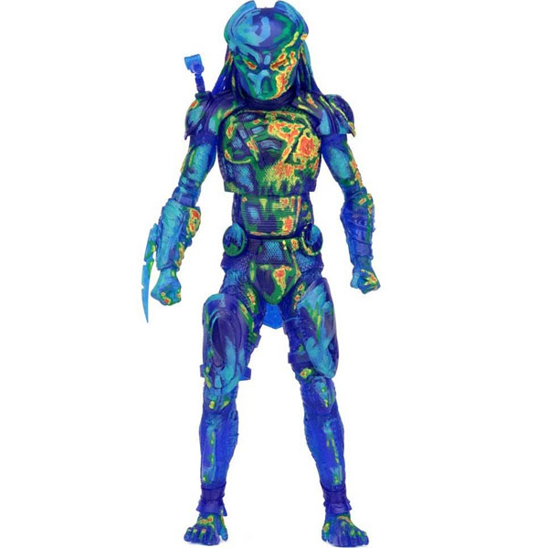 اکشن فیگور پردیتور Predator تحت دوربین حرارتی