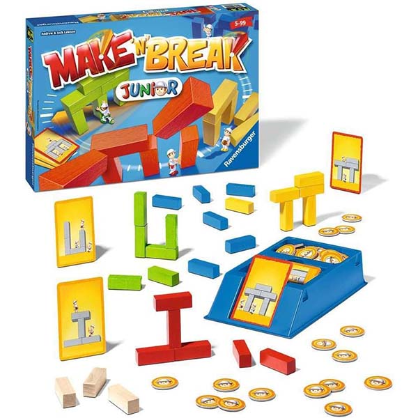 بازی فکری هاسبرو مدل Make'n Break Junior کد 214341 بازی فکری هاسبرو مدل Make'n Break Junior کد 214341