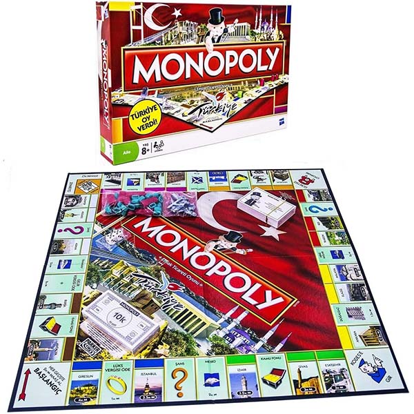 بازی فکری هاسبرو مدل Monopoly Turkey کد 01610 بازی فکری هاسبرو مدل Monopoly Turkey کد 01610