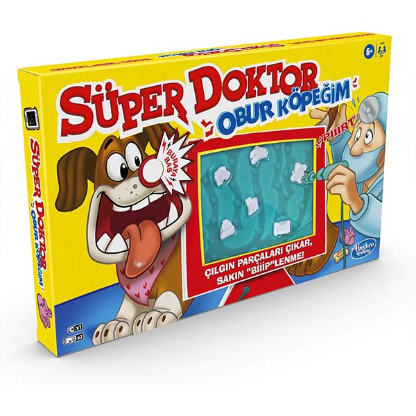بازی فکری هاسبرو مدل Super Doctor My Gluttonous Dog کد E9694 بازی فکری هاسبرو مدل Super Doctor My Gluttonous Dog کد E9694