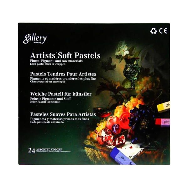 پاستل گچی 24 رنگ وایلد تولیپ مدل Gallery