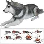 اکشن فیگور the Thing سری Deluxe Ultimate Dog Creature