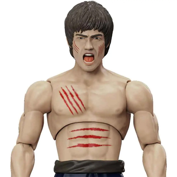 اکشن فیگور بروسلی Bruce Lee The Fighter برند Super 7
