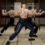 اکشن فیگور بروسلی Bruce Lee The Fighter برند Super 7