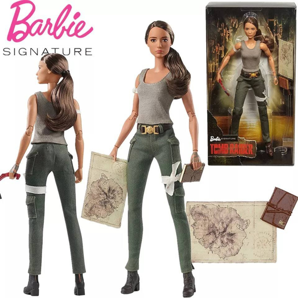 اکشن فیگور تامب رایدر لارا کرافت Tomb Raider Lara croft متل آمریکا باربی