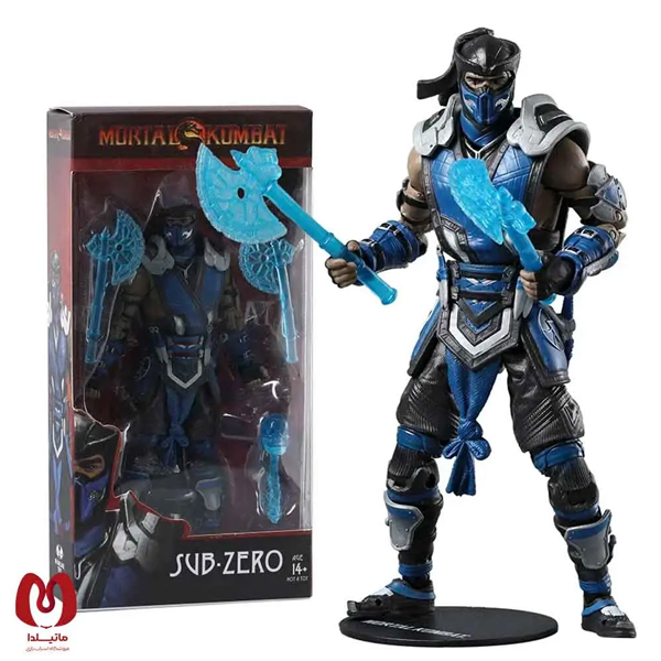 اکشن فیگور ساب زیرو مورتال کمبت Mortal Kombat Sub Zero برند مکفارلین