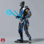 اکشن فیگور ساب زیرو مورتال کمبت Mortal Kombat Sub Zero برند مکفارلین