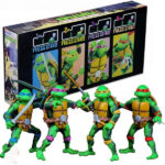 اکشن فیگور لاکپشت های نینجا Teenage Mutant Ninja Turtles مجموعه 4 عددی