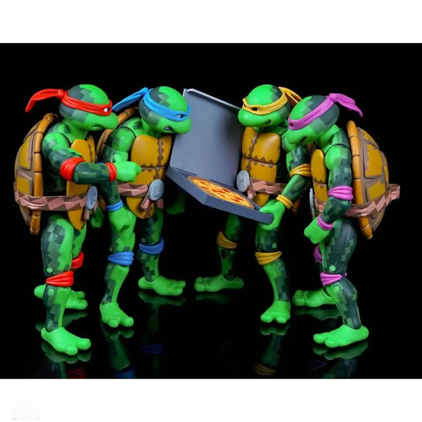 اکشن فیگور لاکپشت های نینجا Teenage Mutant Ninja Turtles مجموعه 4 عددی