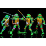 اکشن فیگور لاکپشت های نینجا Teenage Mutant Ninja Turtles مجموعه 4 عددی