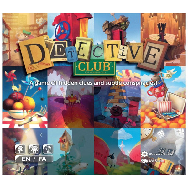 بازی فکری باشگاه کارآگاهان detective club