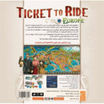 بازی فکری تیکت تو راید اروپا Ticket to Ride: Europe