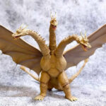اکشن فیگور دشمن گودزیلا اژدهای 3 سر گیدورا Monsters King Ghidorah