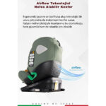 صندلی ماشین پرگو مدل Tronfix رنگ سبز