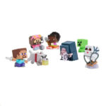 ست 7 تایی فیگورهای Minecraft مدل Overworld Battle Pack
