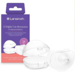 محافظ نوک سینه لانسینو LANSINOH سایز ۲۴ میلی‌متر ۲ عددی