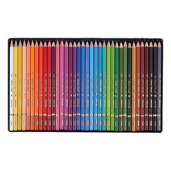 مداد رنگی 36 رنگ جعبه فلزی حرفه ای آرتیست آریا کد 3903-3932