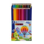 مداد رنگی 48 رنگ جعبه مقوایی استدلر کد 143C48LJ