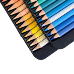 مداد رنگی 72 رنگ جعبه فلزی حرفه ای آریا مدل Artist کد 3905-3934
