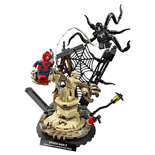 لگو سری مارول مدل Epic Battle: Spider Man vs. Sandman کد 76334