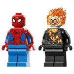 لگو سری مارول مدل Spider Man vs. Ghost Rider Motorcycle کد 76335